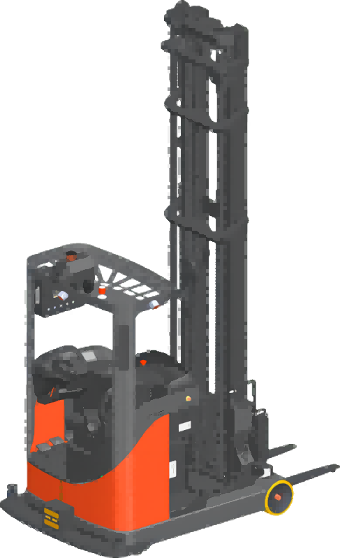 激光Slam导航前移堆高叉车AGV